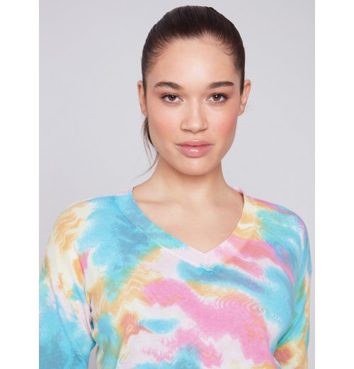 Reversible Cotton Sweater - Multicolor Reversible Cotton Sweater - Multicolor