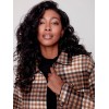 Reversible Plaid Jacket - Truffle Reversible Plaid Jacket - Truffle