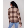 Reversible Plaid Jacket - Truffle Reversible Plaid Jacket - Truffle