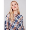 Reversible Printed Crew Neck Sweater - Truffle Reversible Printed Crew Neck Sweater - Truffle