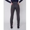 Reversible Printed Ponte Pants - Chocolate Reversible Printed Ponte Pants - Chocolate