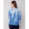Reversible Printed Sweater - Denim Reversible Printed Sweater - Denim