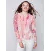 Reversible Printed Sweater - Orchid Reversible Printed Sweater - Orchid