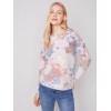 Reversible Printed Sweater - Powder Reversible Printed Sweater - Powder
