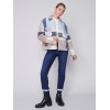 Short Plaid Boiled Wool Jacket - Snowflake Short Plaid Boiled Wool Jacket - Snowflake