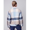 Short Plaid Boiled Wool Jacket - Snowflake Short Plaid Boiled Wool Jacket - Snowflake