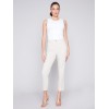 Side Slit Tapered Pants - Beige Side Slit Tapered Pants - Beige