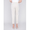 Side Slit Tapered Pants - Beige Side Slit Tapered Pants - Beige