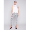Sleeveless Satin Top - White Sleeveless Satin Top - White