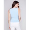Sleeveless Super Stretch Top - Sky Sleeveless Super Stretch Top - Sky