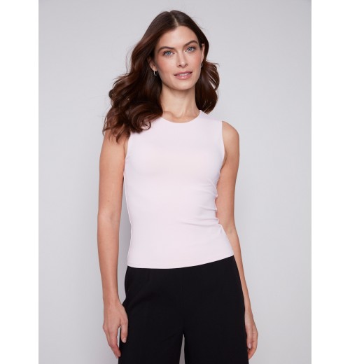 Sleeveless Super Stretch Top - Lotus Sleeveless Super Stretch Top - Lotus