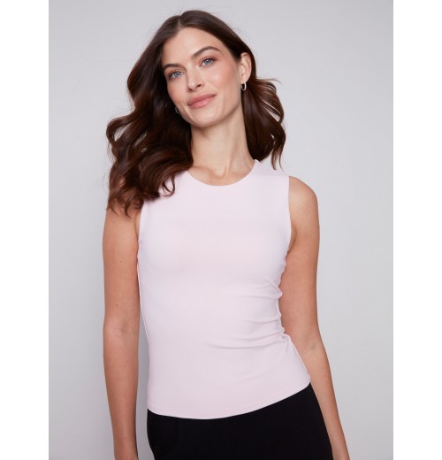 Sleeveless Super Stretch Top - Lotus Sleeveless Super Stretch Top - Lotus