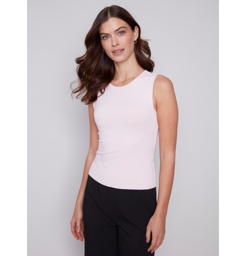 Sleeveless Super Stretch Top - Lotus Sleeveless Super Stretch Top - Lotus
