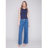 Sleeveless Super Stretch Top - Navy Sleeveless Super Stretch Top - Navy