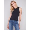 Sleeveless Super Stretch Top - Black Sleeveless Super Stretch Top - Black