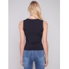 Sleeveless Super Stretch Top - Black Sleeveless Super Stretch Top - Black