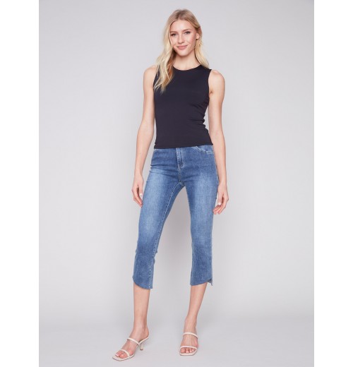 Sleeveless Super Stretch Top - Black Sleeveless Super Stretch Top - Black
