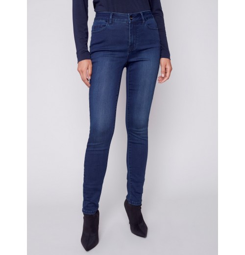 Soft Stretch Skinny Jeans - Blue Black Soft Stretch Skinny Jeans - Blue Black