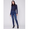 Soft Stretch Skinny Jeans - Blue Black Soft Stretch Skinny Jeans - Blue Black