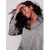 Solid Gutsy Satin Shirt - Spruce Solid Gutsy Satin Shirt - Spruce