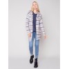 Space Dye Cardigan with Hood - Spruce Space Dye Cardigan with Hood - Spruce