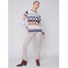 Space Dye Knit Sweater - Denim Space Dye Knit Sweater - Denim