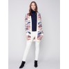 Space Dye Long Knit Cardigan - Amethyst Space Dye Long Knit Cardigan - Amethyst