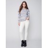 Space Dye Pull-Over Sweater - Spruce Space Dye Pull-Over Sweater - Spruce