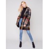 Straight Cut Bouclé Knit Coat - Gold Straight Cut Bouclé Knit Coat - Gold
