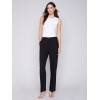 Straight Leg Pants - Black Straight Leg Pants - Black
