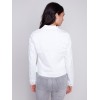 Stretch Denim Jacket - White Stretch Denim Jacket - White