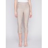 Stretch Pull-On Capri Pants - Greige Stretch Pull-On Capri Pants - Greige