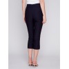 Stretch Pull-On Capri Pants - Black Stretch Pull-On Capri Pants - Black
