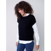Sweater Vest with Smiley Detail - Smiley Sweater Vest with Smiley Detail - Smiley