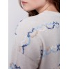 Sweater with Embroidered Hearts - Almond Sweater with Embroidered Hearts - Almond