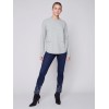 Sweater with Removable Scarf - Spruce Sweater with Removable Scarf - Spruce