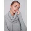 Sweater with Removable Scarf - Spruce Sweater with Removable Scarf - Spruce