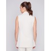 Tailored Blazer Vest - Beige Tailored Blazer Vest - Beige