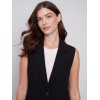 Tailored Blazer Vest - Black Tailored Blazer Vest - Black