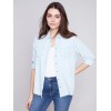 Tencel Button-Down Shirt - Denim Tencel Button-Down Shirt - Denim