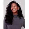 Tencel Turtleneck Top - Charcoal Tencel Turtleneck Top - Charcoal