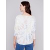 Tie Dye V-Neck Knit Top - Tulip Tie Dye V-Neck Knit Top - Tulip