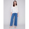 Tie Dye V-Neck Knit Top - Tulip Tie Dye V-Neck Knit Top - Tulip