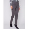Twill Jeans with Eyelet Hem Detail - Dark Emerald Twill Jeans with Eyelet Hem Detail - Dark Emerald