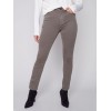 Twill Pants with Zipper Pocket Detail - Spruce Twill Pants with Zipper Pocket Detail - Spruce