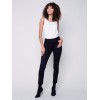 Twill Pants with Zipper Pocket Detail - Black Twill Pants with Zipper Pocket Detail - Black