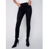 Twill Pants with Zipper Pocket Detail - Black Twill Pants with Zipper Pocket Detail - Black