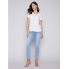 V-Neck Linen T-Shirt - Natural V-Neck Linen T-Shirt - Natural