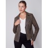 Vintage Faux Leather Perfecto Jacket - Spruce Vintage Faux Leather Perfecto Jacket - Spruce