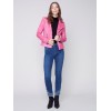 Vintage Faux Leather Perfecto Jacket - Orchid Vintage Faux Leather Perfecto Jacket - Orchid
